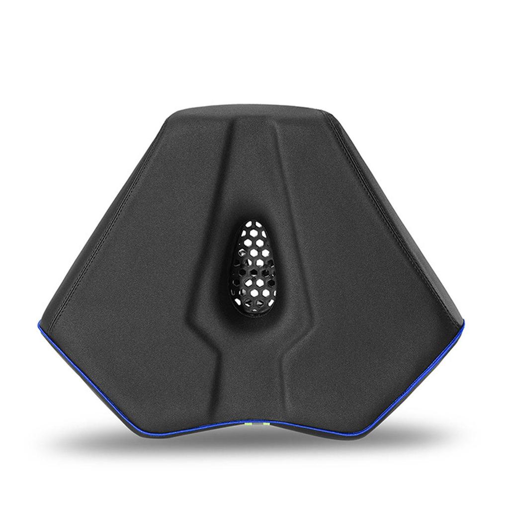 Noseless Bike Seat Shockproof Breathable Comfortable Padded Wide Bike Saddle