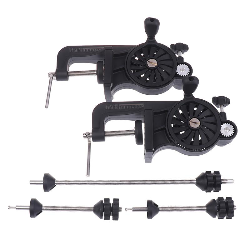 Portable Fishing Line Winder Table Clamp Reciprocating Spooling Machine For Line Wrapping Unwinding Reel Loader Fishing Tackle