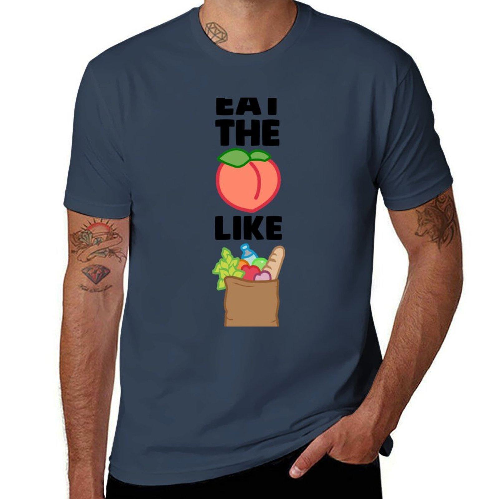 Eat the Booty Like Groceries TShirt Tough Fabric Work Tee S