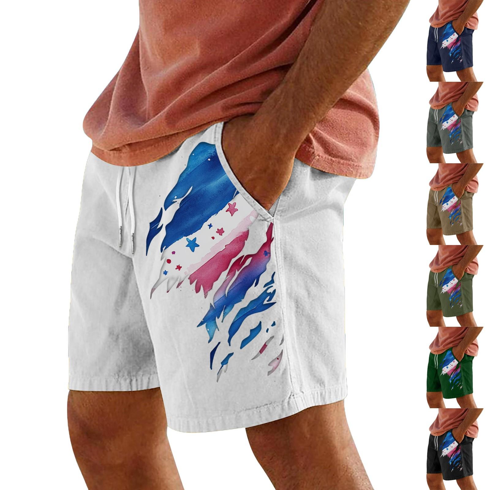 

Чоловічі літні великі повсякденні спортивні штани пляжні шорти XXXL