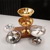 Food Grade Stainless Steel Dessert Bowl Reusable Pudding Bowl Goblet Snack Serving Dish  Party