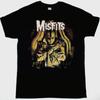 Misfits Pushead Vampire Graphic Unisex 100Cotton Shirt 2026 Summer New Unisexs Y2k Rock Gothic Style Fashion Streetwear Tshirt