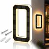 IP65 Waterproof LED House Number Plaque 4.7inch,6.7inch.9inch LED Address Numbers Signs  Home