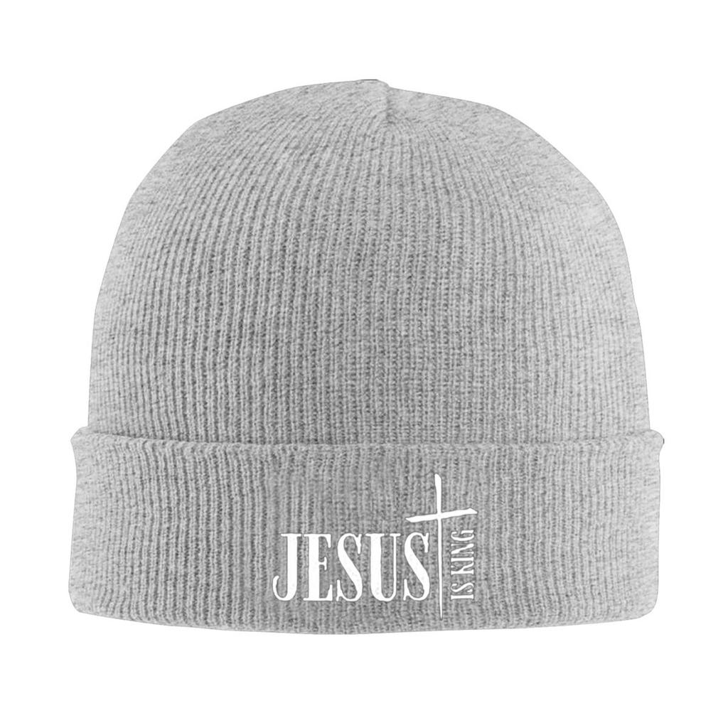 Jesus Christ Yeshua Warm Knitted Cap Hip Hop Bonnet Hat Autumn Winter Outdoor Beanies Hats for Men Women Adult