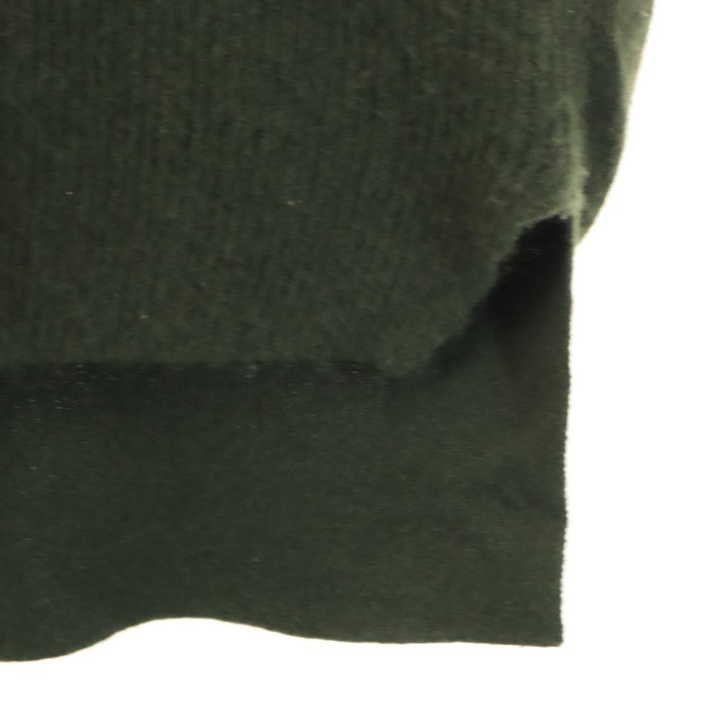 BATONER Cashmere Blend Long Sleeve V Neck Sweater 1 Khaki Knit Women Used