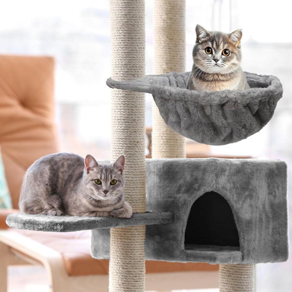 Comfortable Hanging Cat Nest Soft Sleeping Kennel Safe Plush Cat Basket  Indoor