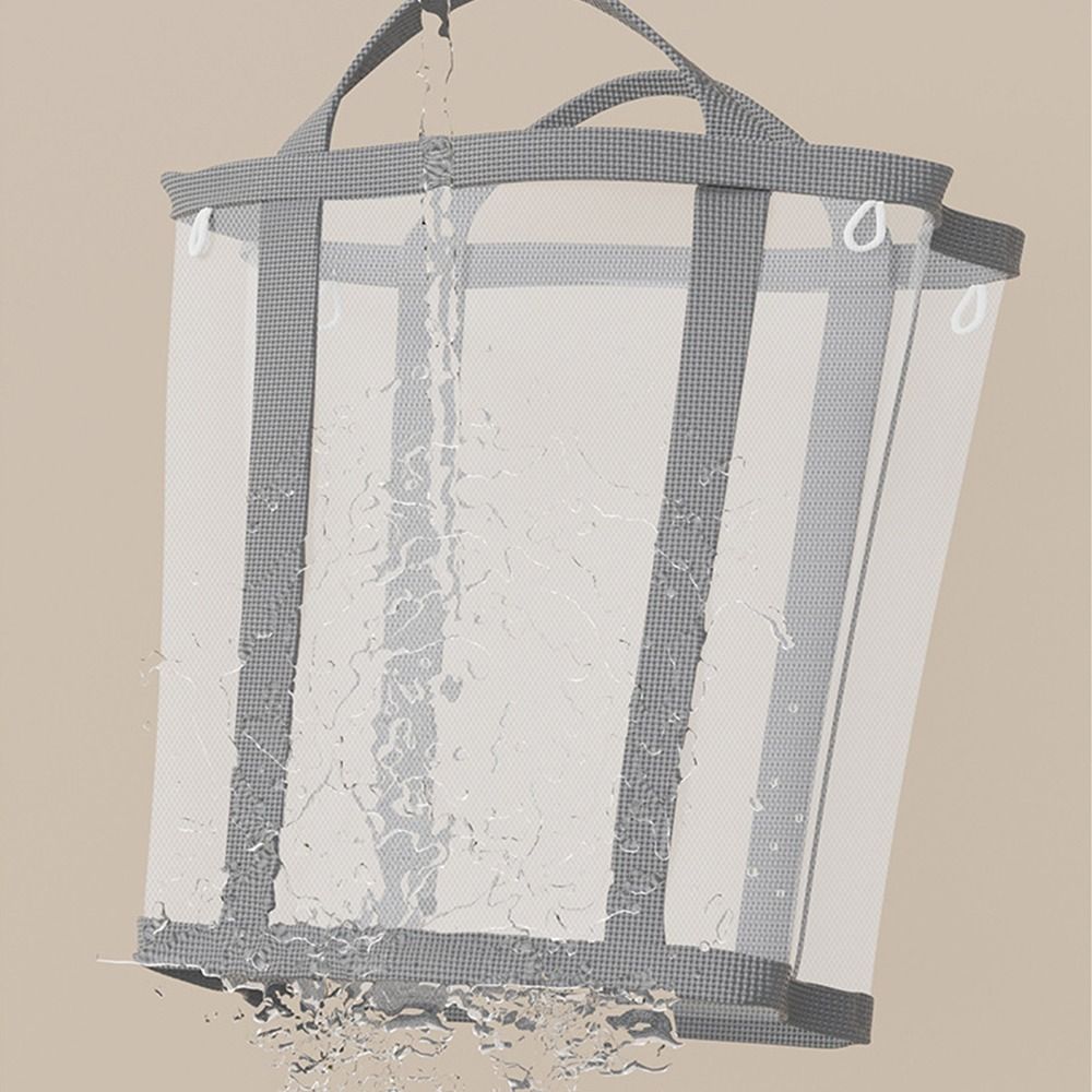 Large Capacity Foldable Laundry Basket Nylon Storage Basket  for Children Toy Storage