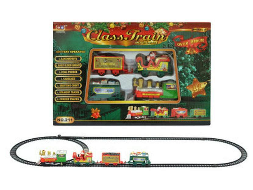 

Electric Track Train Toy Set for Children - Christmas Educational Gift