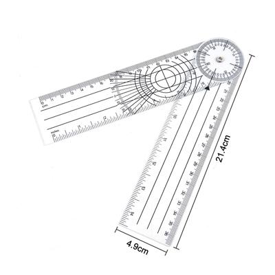 0-140Mm 360 Grad Goniometer Winkel Medizinischer Wirbelsäulenwinkelmesser Winkelsucher Werkzeug