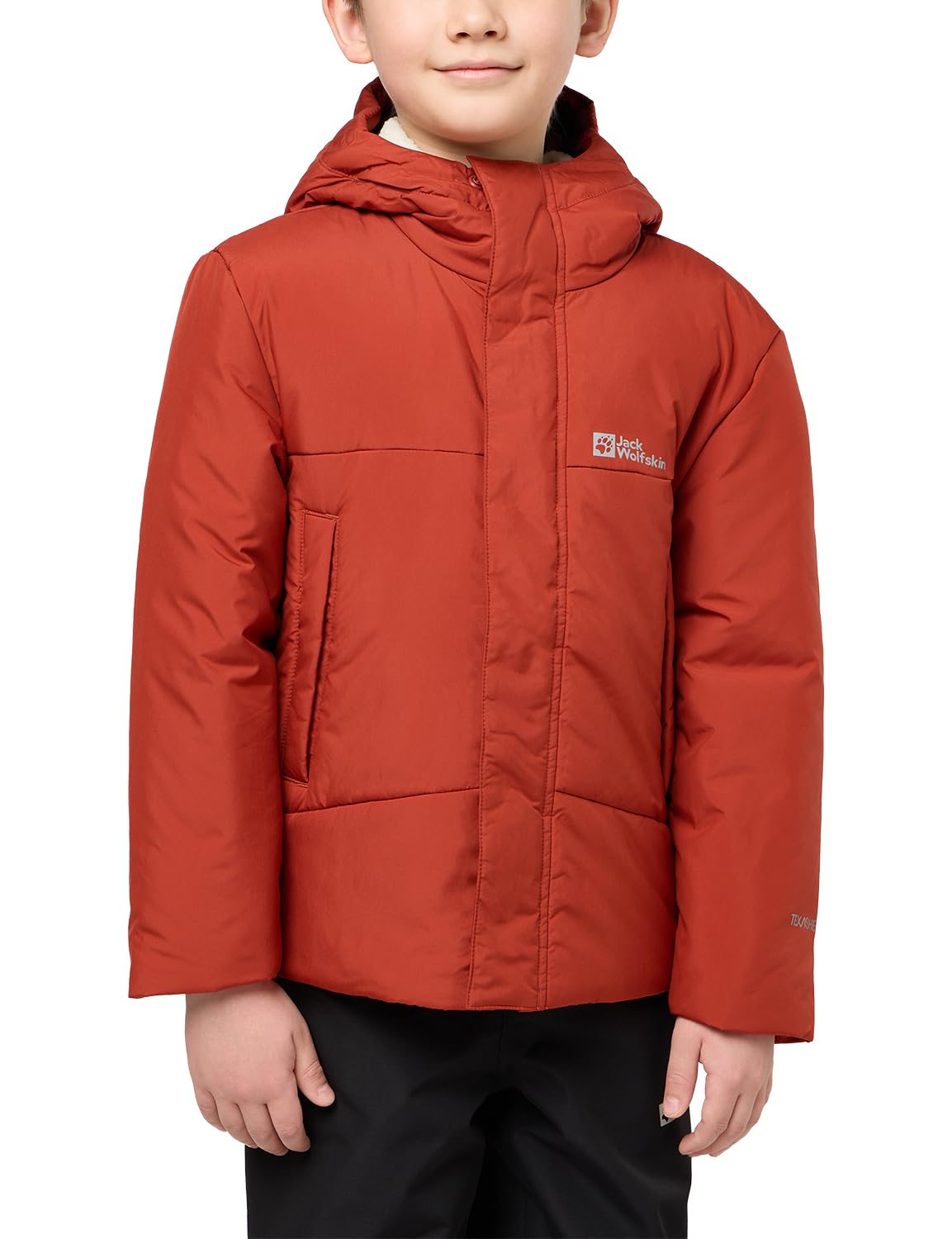 

Детская водоотталкивающая горная парка SNOWBEAR JKT Высокофункциональная интенсивная ржавчина [Jack Wolfskin] (TEXASHIELD PRO Ветрозащитный) [А61847 / К]
