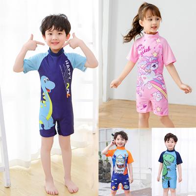 Jungen Kinder UV Sonnenschutz Rashguards Badeanzug Sonnensicher Strand Badeanzüge 3-12 Jahre