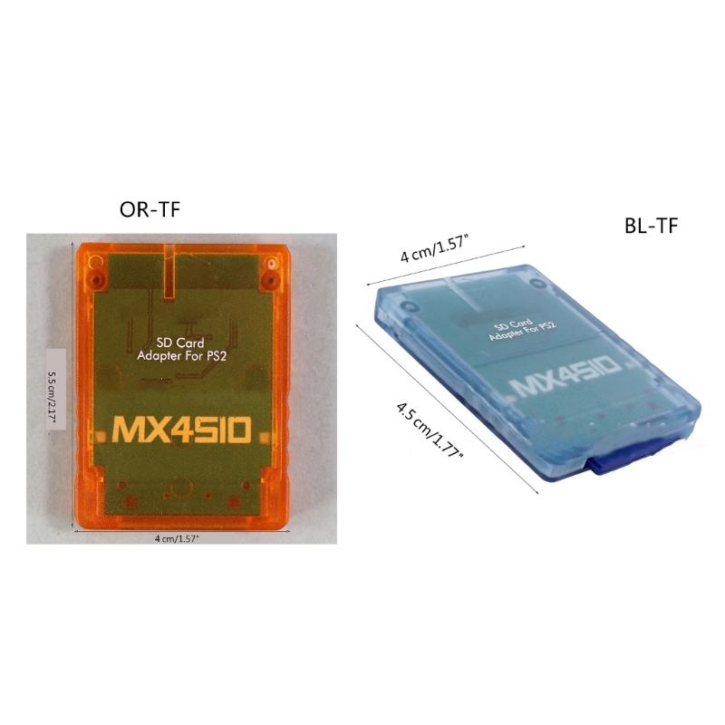 Durable SD/TF Card Reader MX4SIO SIO2SD SD Card/TF Card Adapter for Console Portable Mini Adapter