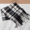 Aisiyalan Unisex Autumn Winter Plaid Scarf Shawl