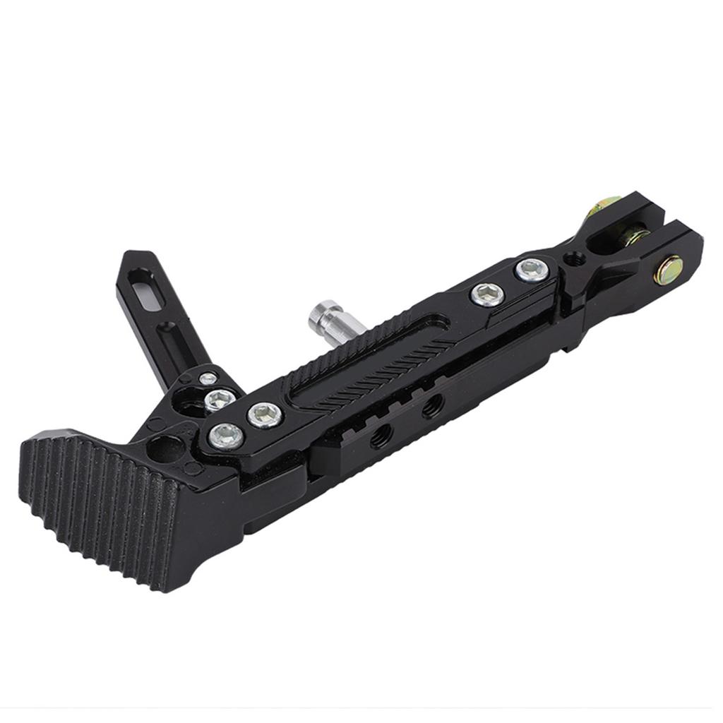 Motorcycle Universal Aluminum Alloy Adjustable Kickstand Foot Side Stand Tripod Holder
