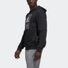 Adidas Sweatshirts Men's Black Hooded Moderate Regular GE5519