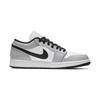 Jordan Air Jordan 1 Low top Vintage Basketball Shoes Unisex Light Gray 553558-030(Team578-)