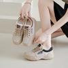 New Dad Shoes Women's Summer Student Sports Thick Sole Heightening Casual Mesh Breathable -