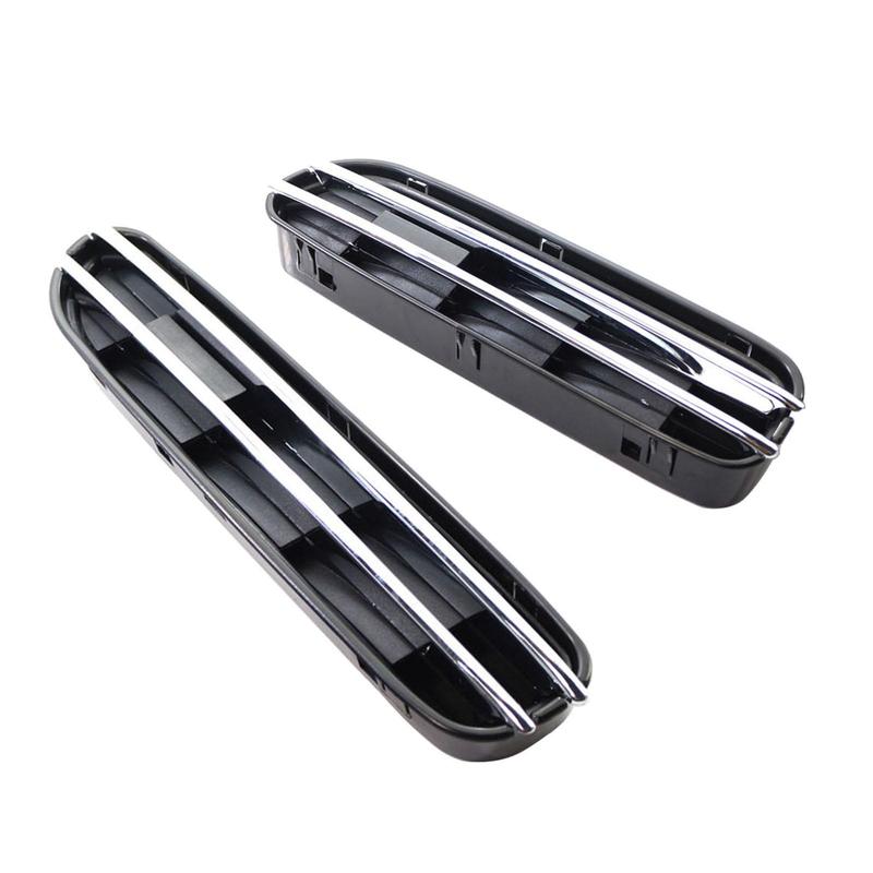 Gazechimp 1 Pair of Side Fenders Air Flow Vents Grille Decorative Strips for