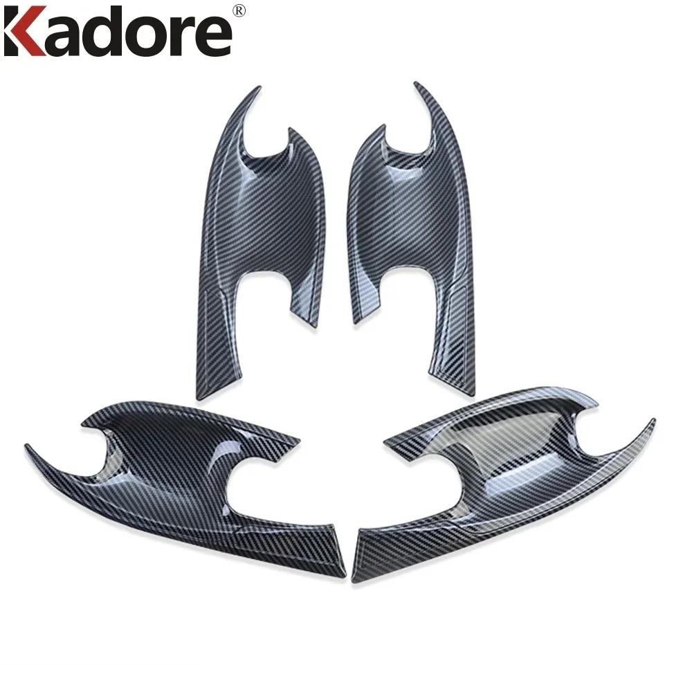 Side Door Handle Bowl Cover Trim For Hyundai Tucson NX4    2024 Chrome Car Exterior Handle Cup Overlay Accessories
