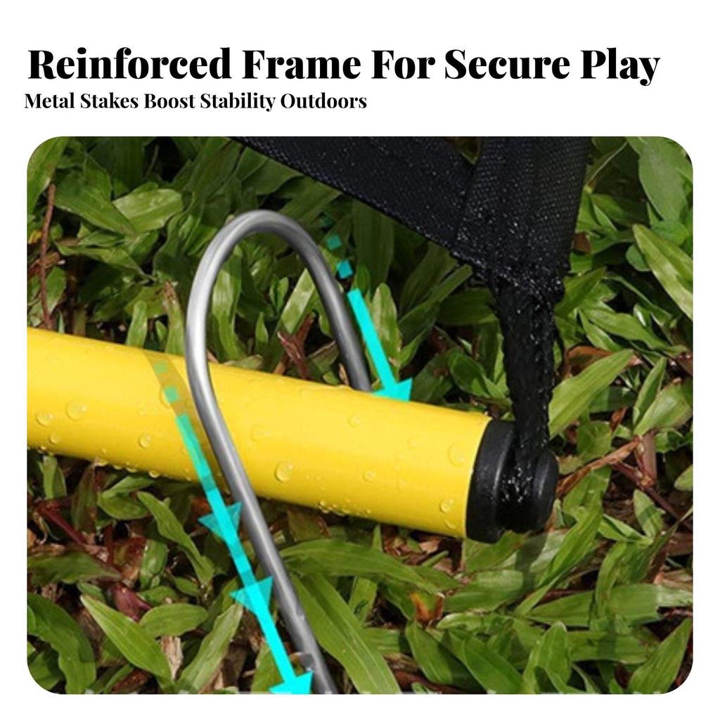 Durable Portable Soccer Goal Folding Net Sports Equipment for Backyard