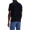 Emporio Armani Solid Color Polo Collar Straight Half-Zip Short Sleeve Polo Shirt Men tops Navy-Blue 3D1FE51JTKZ0920