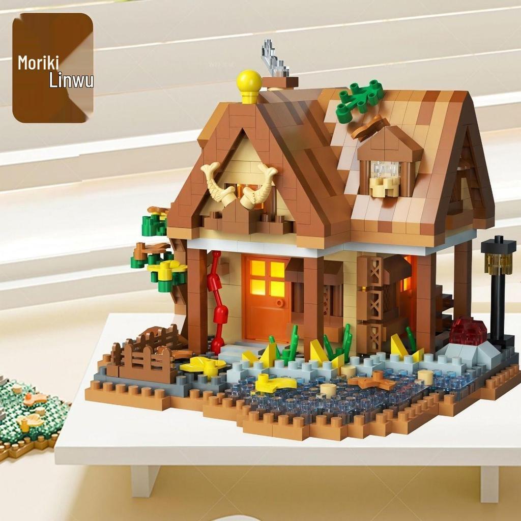 Forest Treehouse Model Micro-Block Assembly Toy - Must-Have Holiday Gift