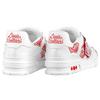 Louis Vuitton X Nigo Trainers 'White With Red Logo Hearts' 1A9JAD