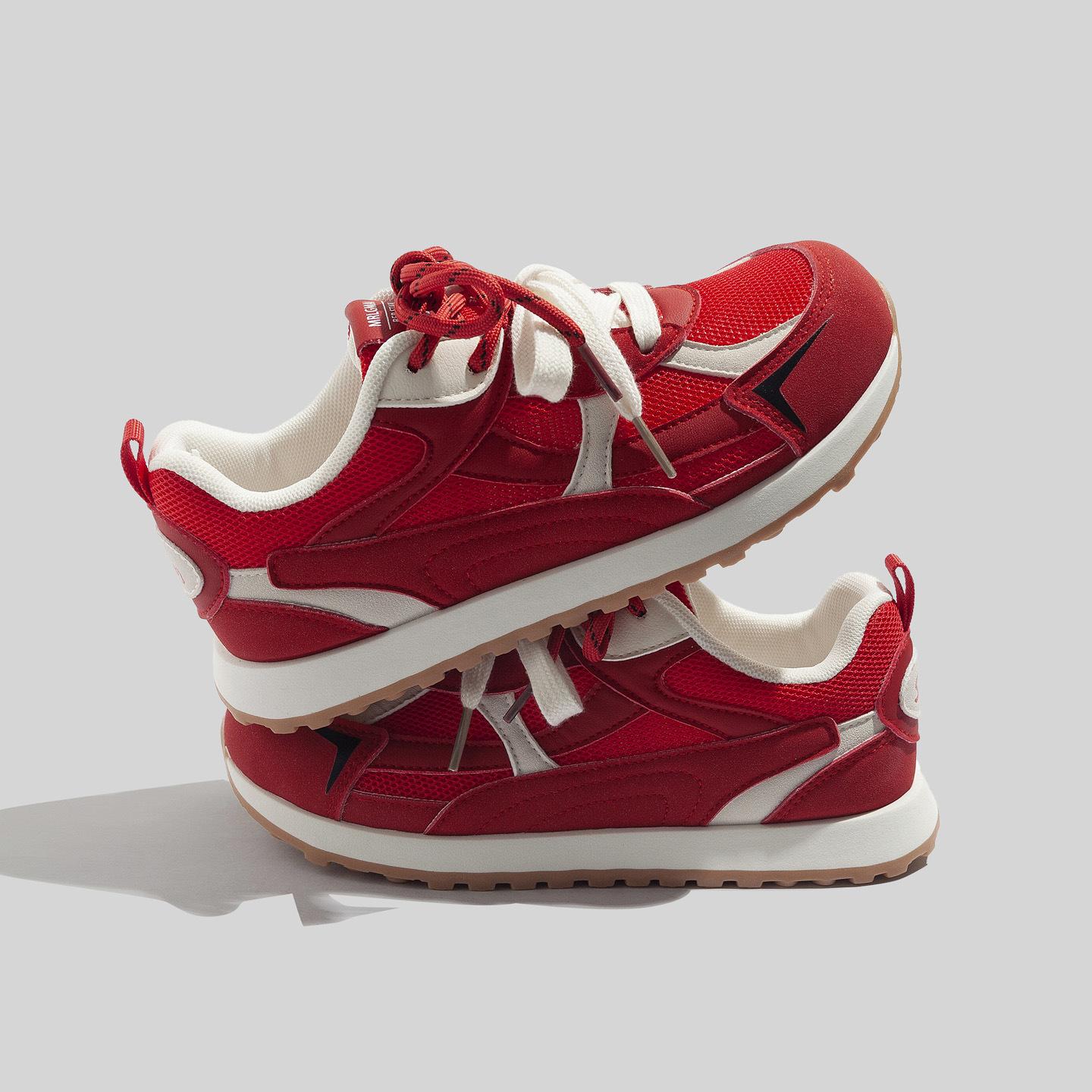 Spring new mesh breathable Forrest Gump shoes retro casual sports B 35