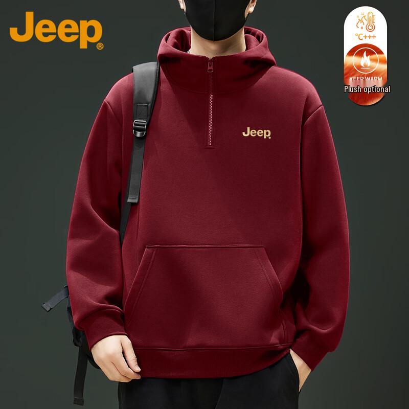 JEEP Unisex Winter & Autumn Hoodies and Crewneck Sweatshirts