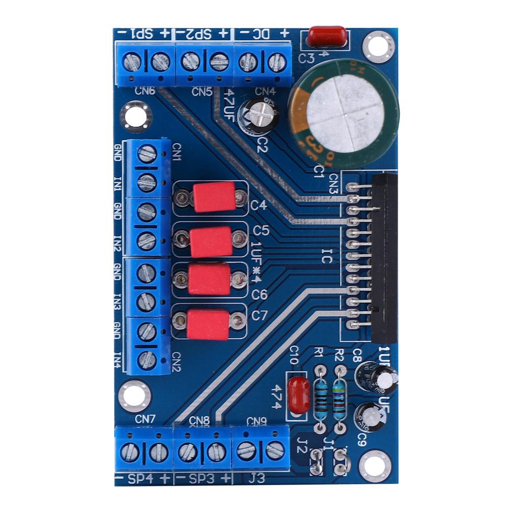 DC 12 14.5V 4 Channel Audio Amplifier Board 4 X 41W Car Amp BTL Board