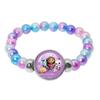 Braccialetto Casa delle Bambole Gabby Braccialetto Colorato Fashion con Perline di Vetro Cartone Animato Anime Gioielli Accessori Regalo di Compleanno per Bambini Ragazze