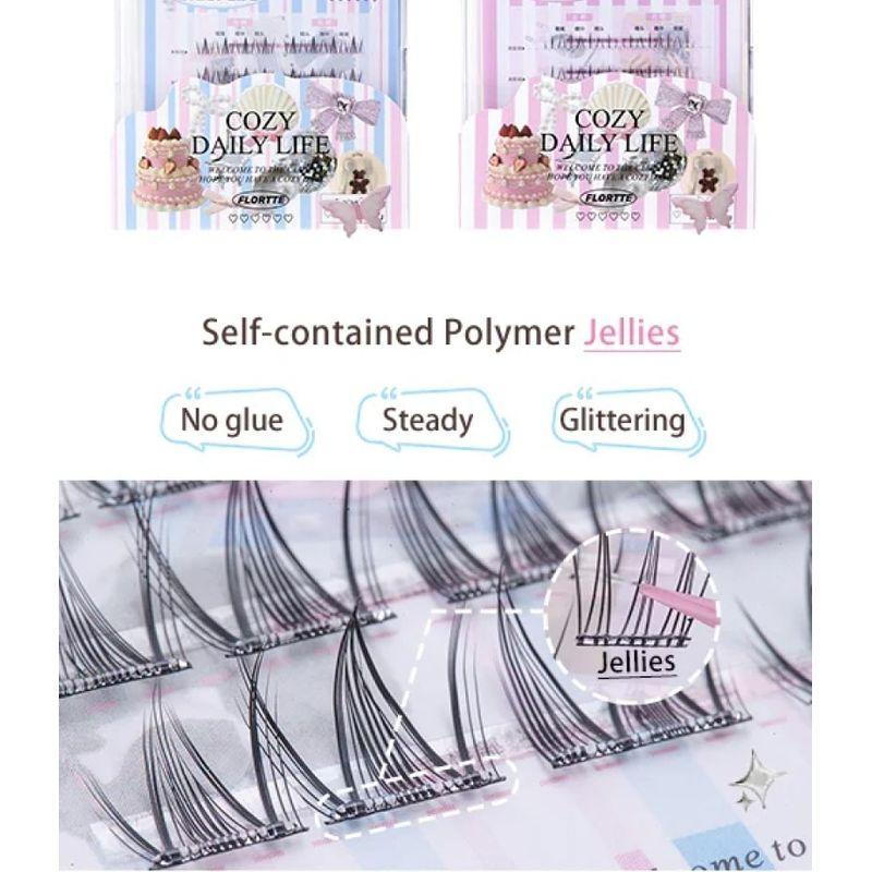 FLORTTE - Glue-Free False Eyelash (3-4)