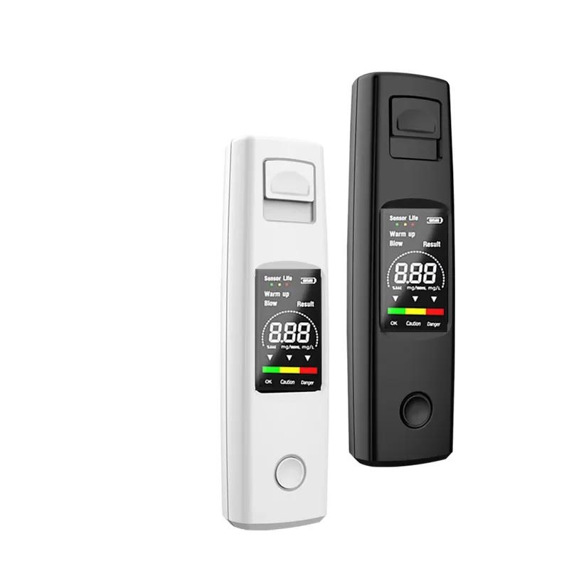 Digital Alcohol Detector Breathalyzer Alcohol Tester Professional Police LCD Display Drunk Driving Test Portable Breathalyzer