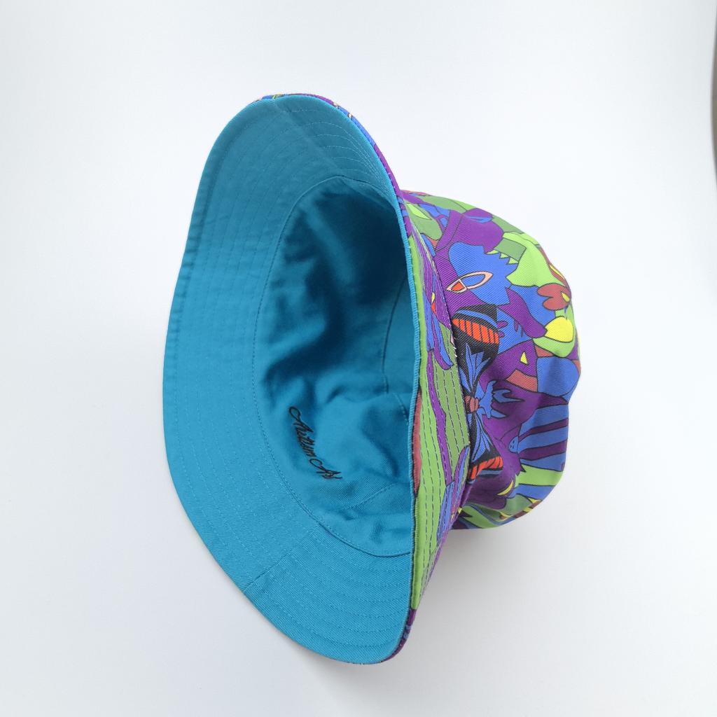 Custom High Quality Reversible Bucket Cap Sun Hat With Embroidered Cartoon Pattern Visor for Outdoor Sports & Fishing Bucket Hat