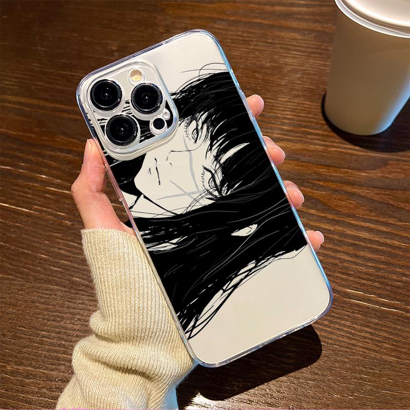 Cool Anime Girl Chainsaw Man Phone Case For iPhone 17 Air 16 e 15 14 13 12 11 Pro Max Plus Mini SE 2020 2022 Back Cover