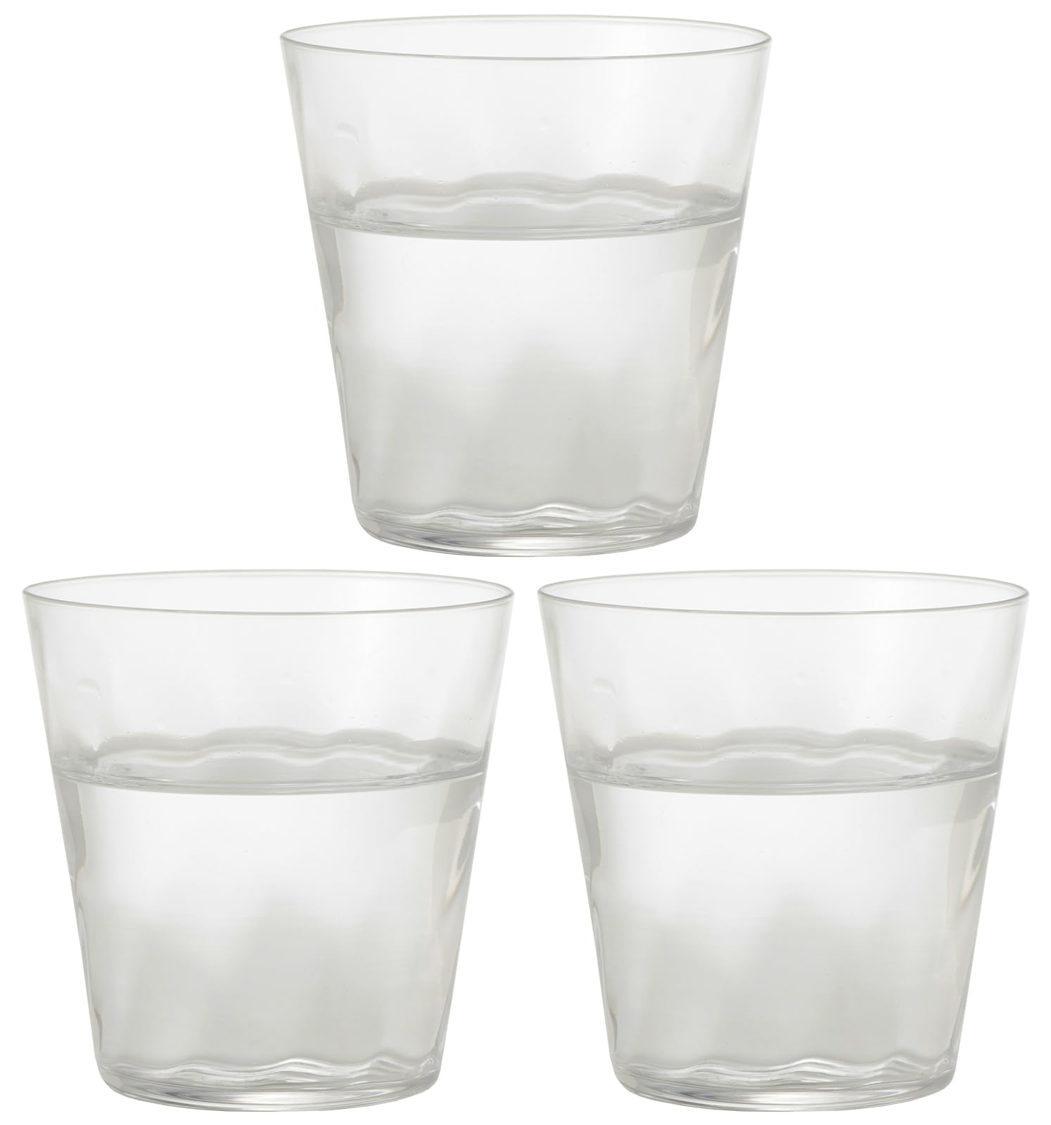 Toyo Sasaki Glass Sunfare Tumbler Set of Made in Dishwasher Glass Rock Shochu Whiskey Commercial Glasses, 350ml, 3, Japan, Safe, Cups, Glasses,
