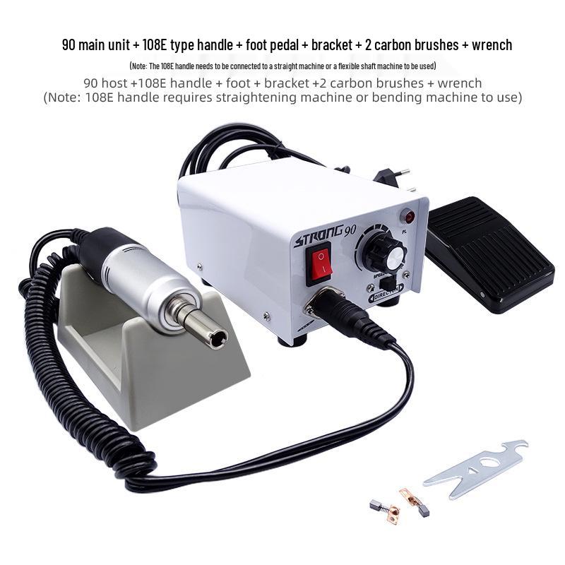 Jihokorejská elektrická bruska pro zubní lékařství, šperky, nehty, leštění a řezbářství jadeitu