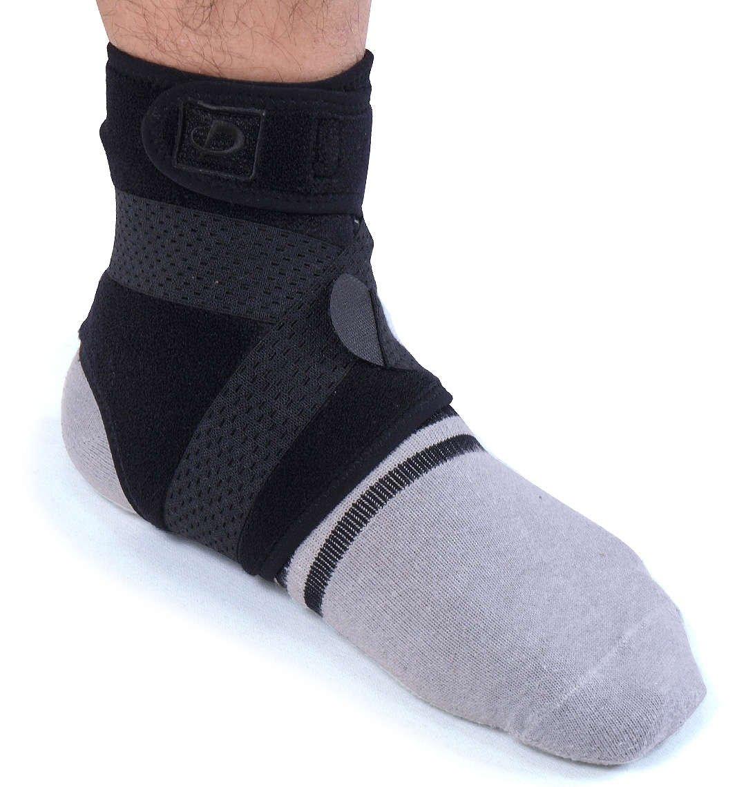 

Large size ankle supporter 1011496110 1 Black 4L [Phiten] (1 piece) чорний