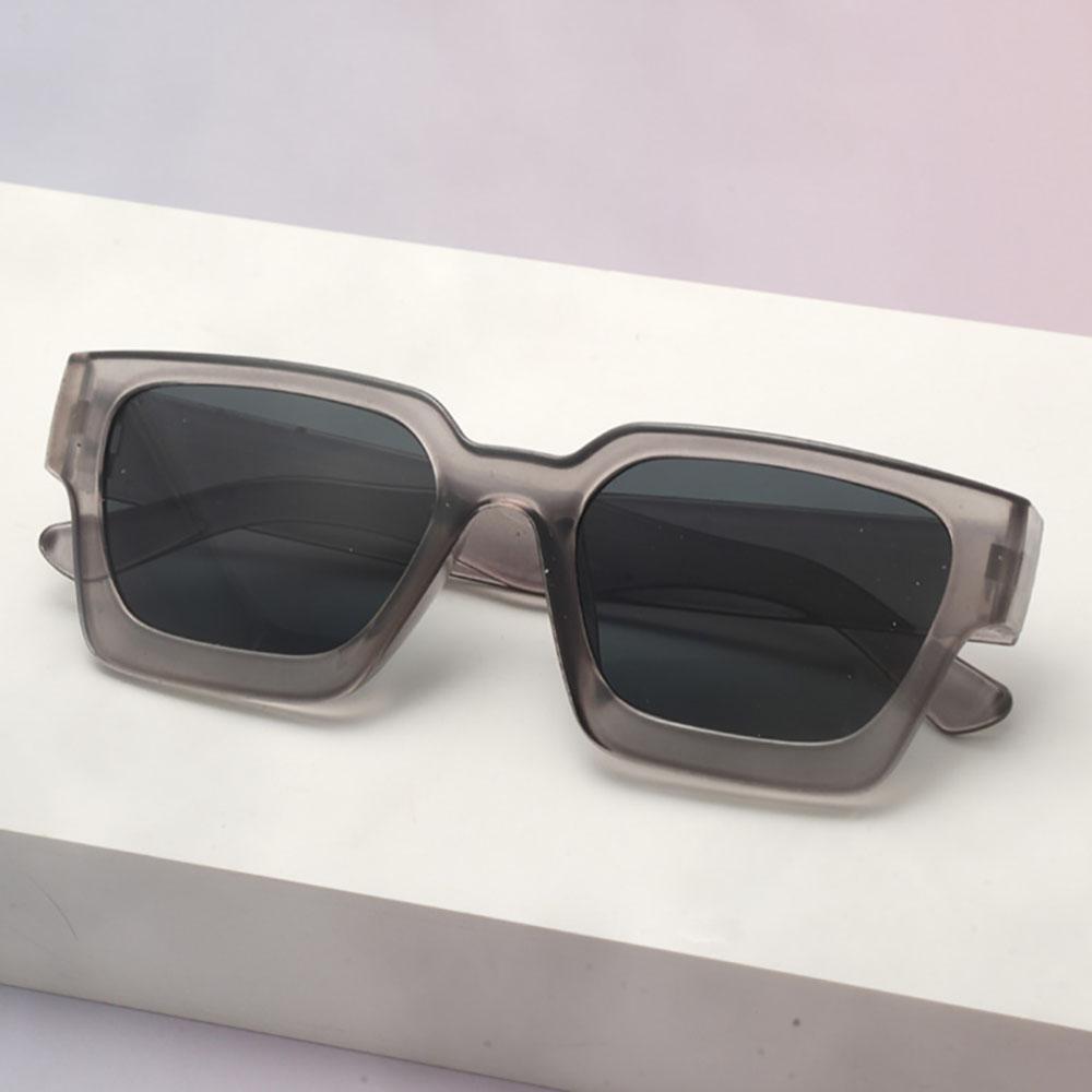 Thick Frame Eyewear Uv-Protection Square Frame Sunglasses Unisex Sunglasses Multi-Purpose Plastic Sunglasses For Outdoor Sports