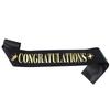 2026 Congratulations CONGRATULATIONS Graduation Shoulder Strap Etiquette Strap, Party Belt Ribbon