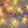 Butterfly LED Fairy String Lights - Battery-Powered Outdoor & Indoor Decorations for Weddings, Banquets, Garlands, and Curtains.