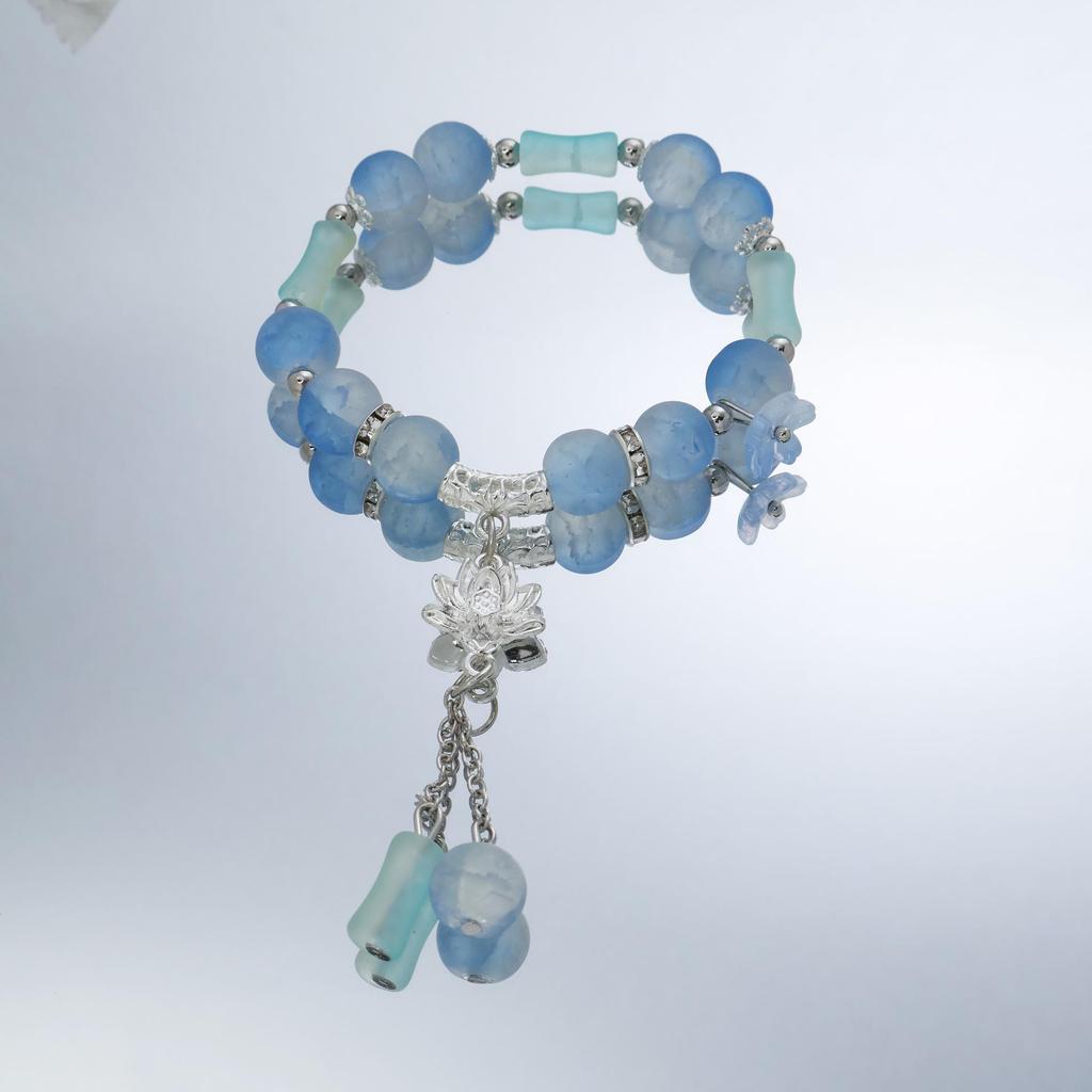 Mori Style Mermaid Crystal Bracelet – Versatile Niche Design for Women, Ideal for Students and Best Friends