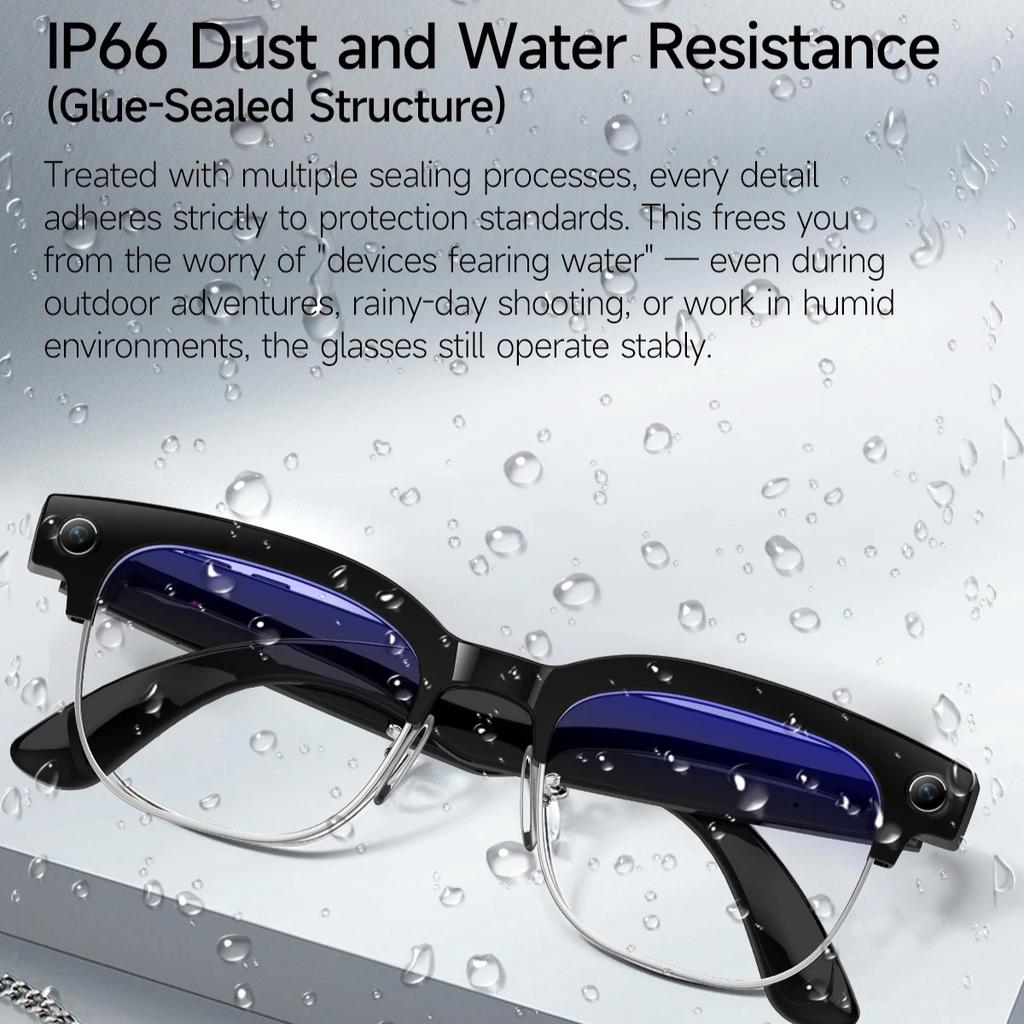 2026 New 8K HD AI Smart Glasses Men Chat GPT 800MP Camera Bluetooth Call AI Translation Voice Assistant Control Sunglasses Wome