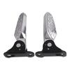 Thickened Aluminum Zinc Zinc Alloy Universal Foot Rest Pedal Foldable Footrest  Vehicles Accessories