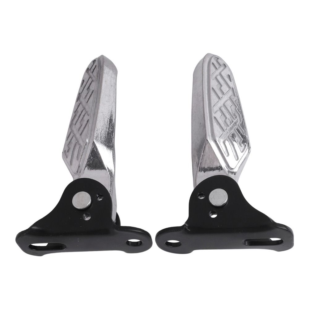 Thickened Aluminum Zinc Zinc Alloy Universal Foot Rest Pedal Foldable Footrest  Vehicles Accessories