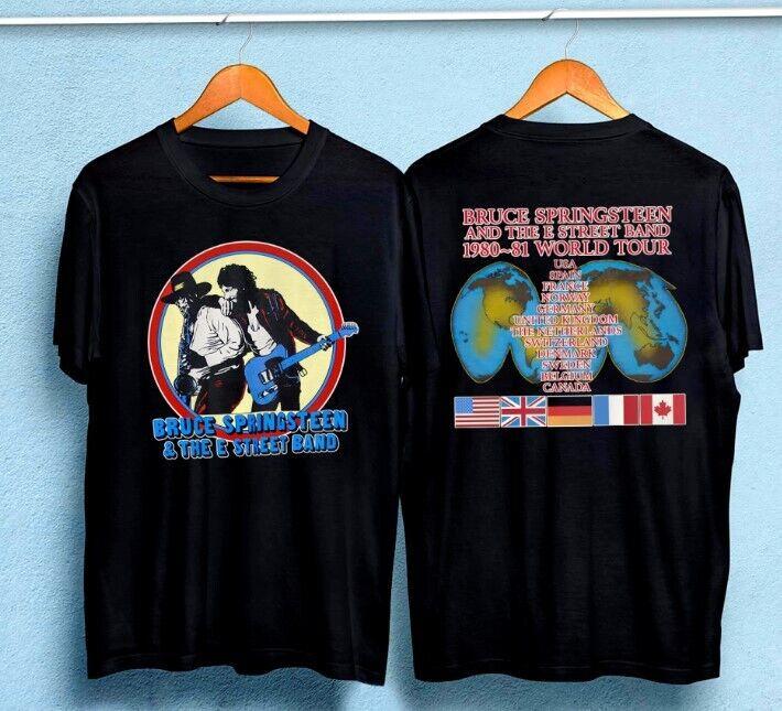 Vintage T-Shirt - Bruce Springsteen World Tour T-Shirt Fans Gift XL