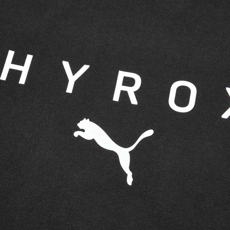 PUMA HYROX Men's Black Pure Cotton Round Neck Sports Vest