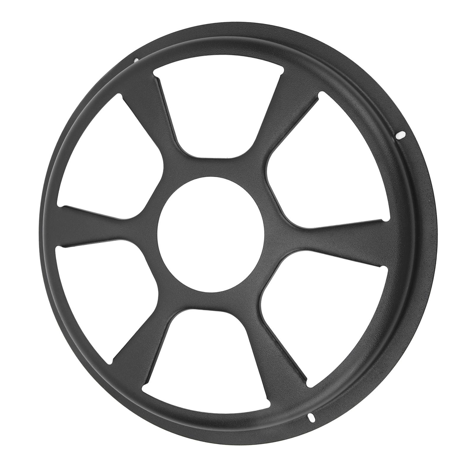 

10in Speaker Grill Cover High Elasticity Black Iron Speaker Grille Protective Cover Universal for Car RV