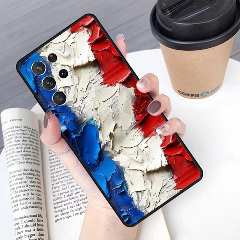 France National Flag Phone Case Cover For Samsung Galaxy S24 S25 Ultra S21 S22 Ultra S10E Note 10 Plus Note 20 FE S23