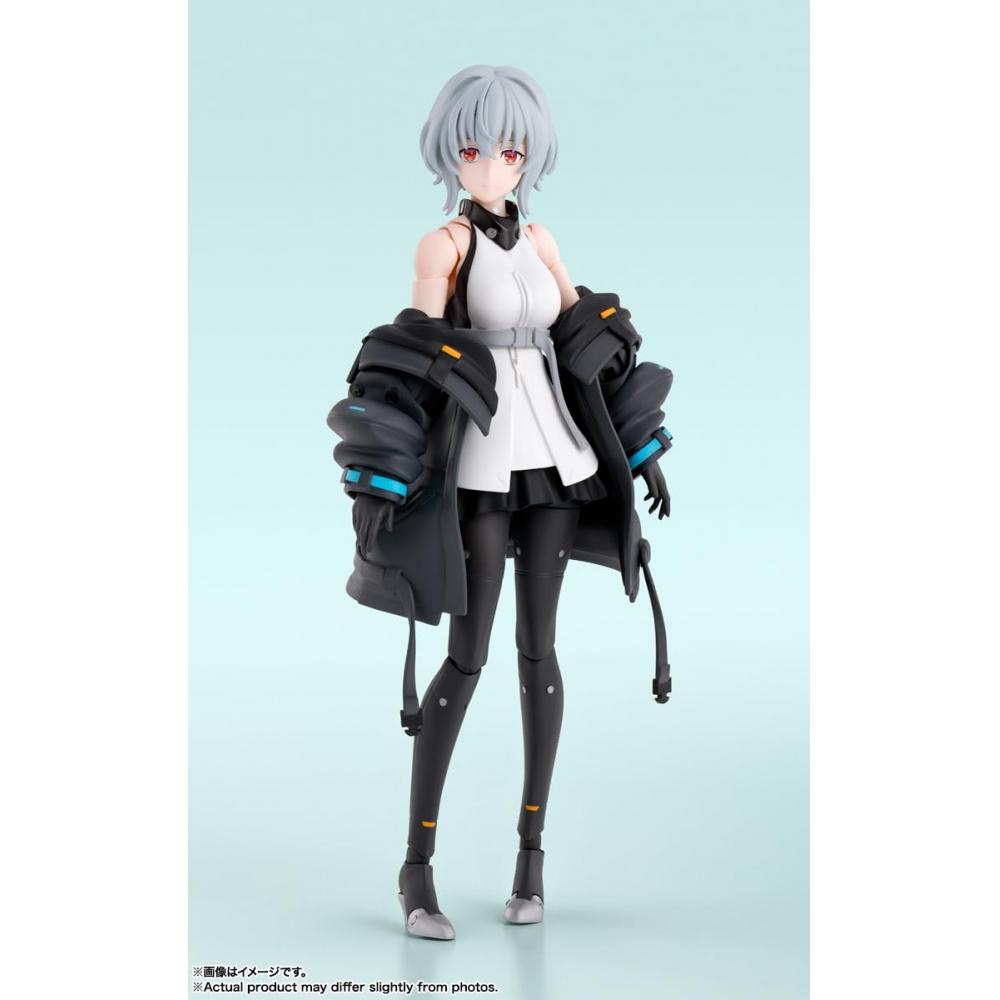 Bandai SPIRITUOSEN SHFiguarts SYNDUALITY Noir Ca.. 145 mm große, bewegliche Figur aus PVC, bemalt